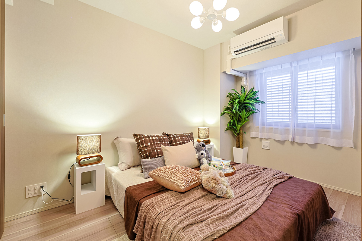 ベッドルーム（D1-2タイプ・324号室）